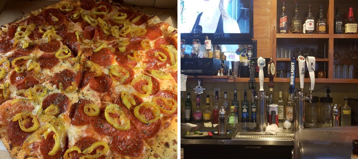 Roni's Pizza Bar Menu