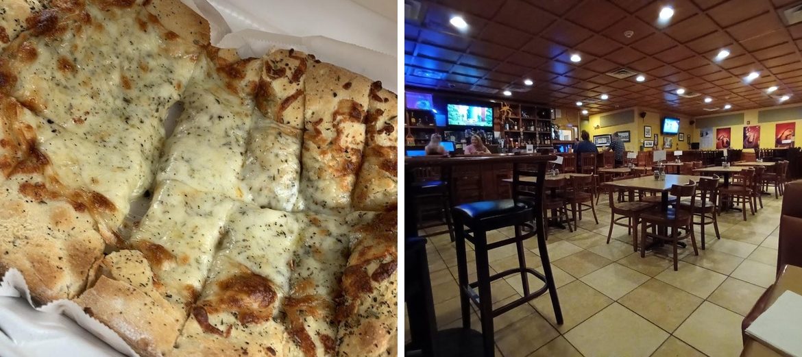 Roni's Pizza Bar Menu